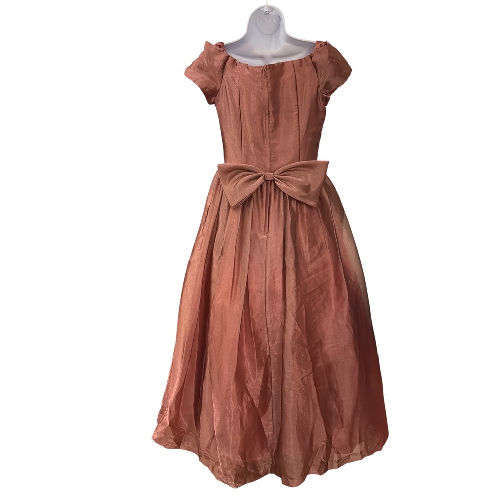 Vintage Jessica McClintock Dress Regencycore Princesscore Romantic Whimsical - Picture 3 of 5